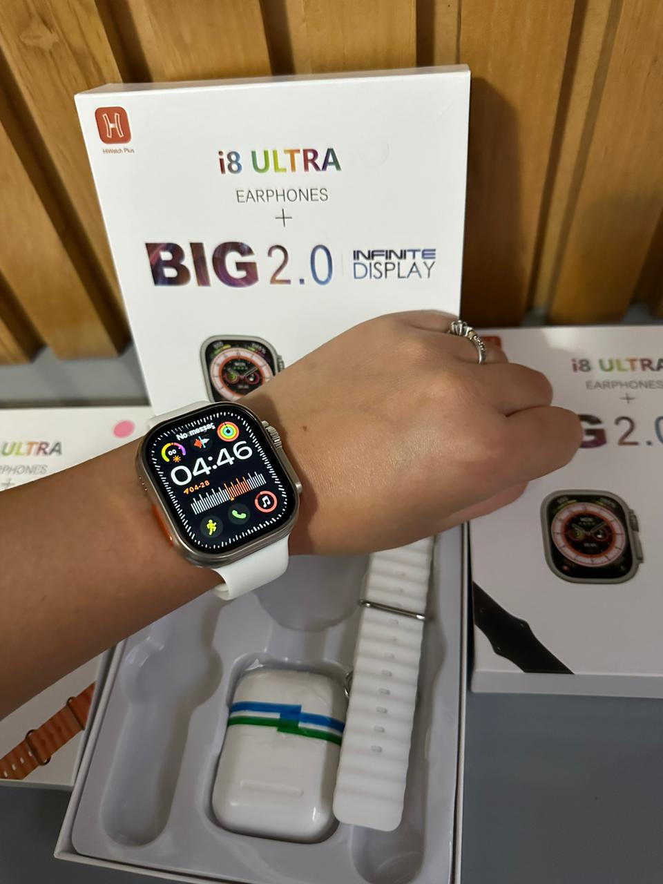Súper Combo SmartWatch I9 Ultra Big 2.0 + Audífonos